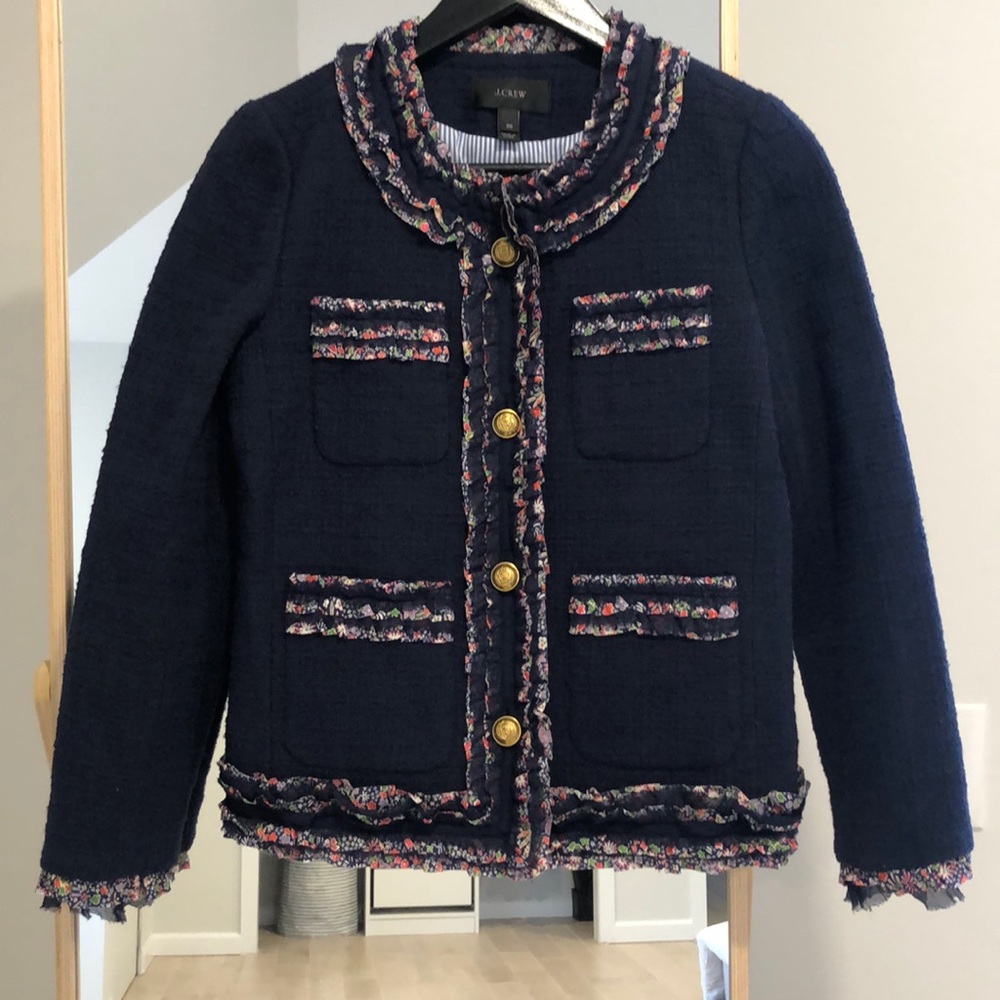 J. Crew | Preppy Tweed Blazer